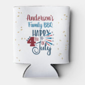 Juli 4 Familie Picknick Backyard BBQ Blikjeskoeler (Voorkant)
