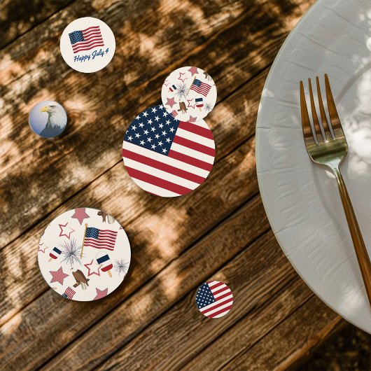 Juli 4 Feest Confetti