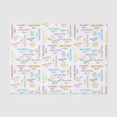 Juli, 4 Maandag Weefselpapier Tissuepapier (Voorkant)