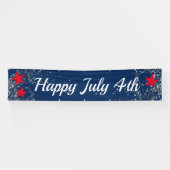 Juli 4e Binnenshuis Aangepaste Banner (Horizontaal)