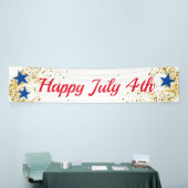 Juli 4e Binnenste Aangepaste Banner (Beurs)