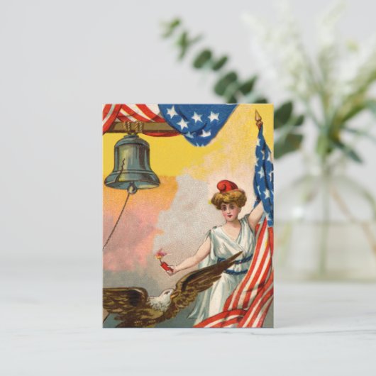 juli 4e Briefkaart (Staand voorkant)