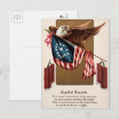 juli 4e Briefkaart (Voorkant / Achterkant)