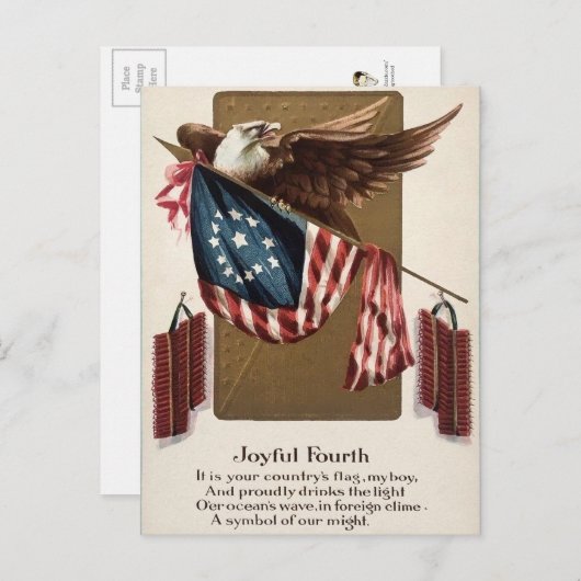  juli 4e Briefkaart (Voorkant / Achterkant)