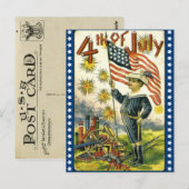 juli 4e Briefkaart (Voorkant / Achterkant)