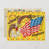  juli 4e Briefkaart (Voorkant / Achterkant)