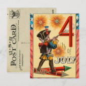  juli 4e Briefkaart (Voorkant / Achterkant)