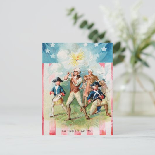  juli 4e Briefkaart (Staand voorkant)