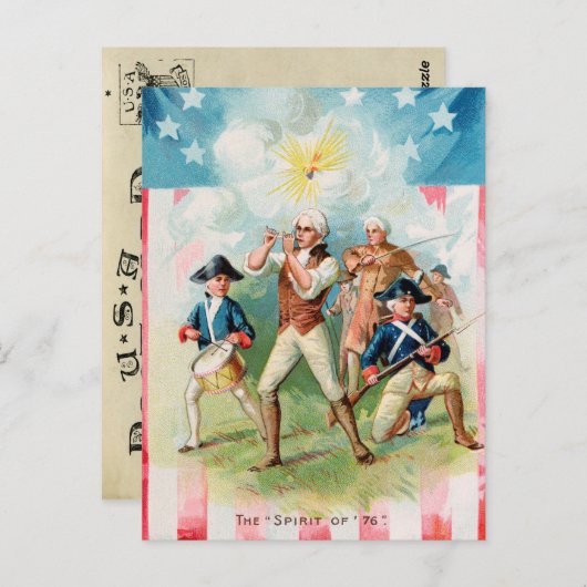  juli 4e Briefkaart (Voorkant / Achterkant)