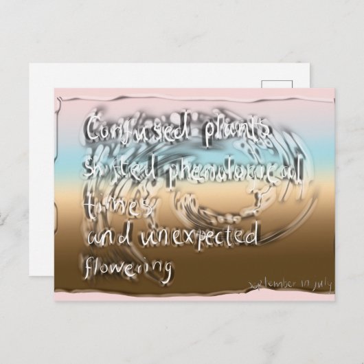 juli briefkaart (Voorkant / Achterkant)