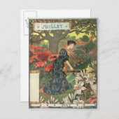 juli briefkaart (Voorkant / Achterkant)