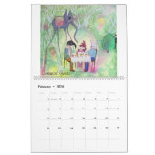 Juli Cady Ryan's surrealistische kunstkalender 202 Kalender (Feb 2026)