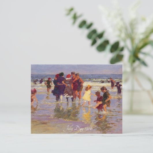 "Juli Dag 1914 EH Potthast" Briefkaart (Staand voorkant)
