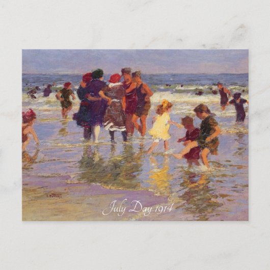 "Juli Dag 1914 EH Potthast" Briefkaart (Voorkant)