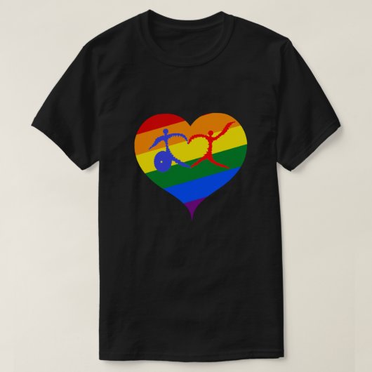 Juli Disability Pride Maand T-shirt (Design voorkant)