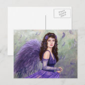 Juli Fairy door Fantasy kunstenaar Lori Karels Briefkaart (Voorkant / Achterkant)