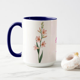 Juli Geboortemaand Flower Coffee Mok