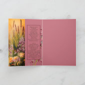 Juli Geboren in Proza Bloem Kaart (Binnen)