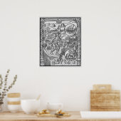 Juli, hooi, kanker poster (Keuken)