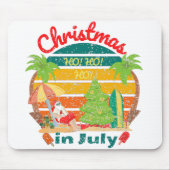 juli kerstmis in juli muismat (Voorkant)