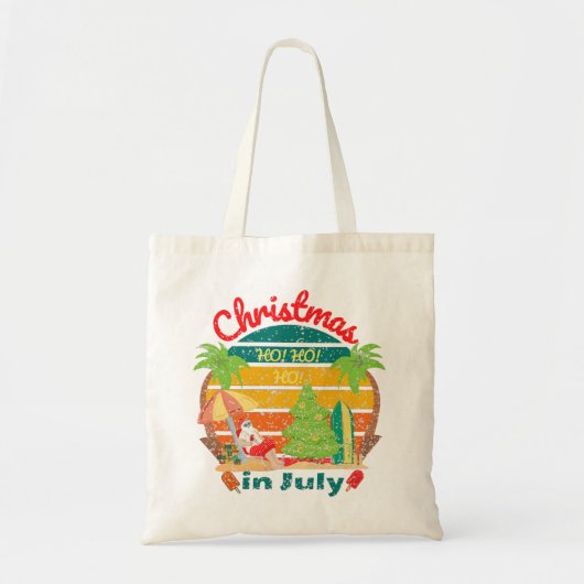 juli kerstmis in juli tote bag (Voorkant)