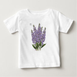 Juli Larkspur Bloom - Gepersonaliseerd verjaardags