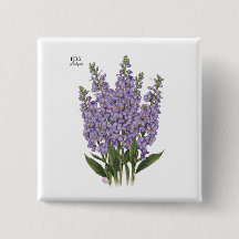 Juli Larkspur Bloom - Gepersonaliseerd verjaardags