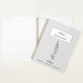 JULI LARKSPUR GEBOORTEBLOEM GEPERSONALISEERD PLANNER (Display)