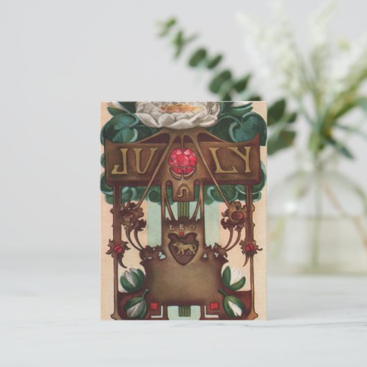 Juli - Leo Briefkaart (Staand voorkant)