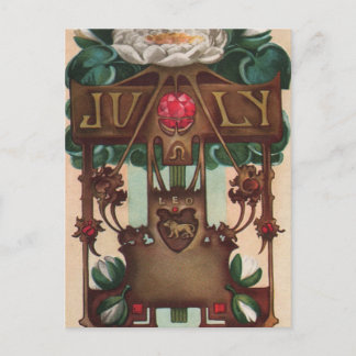 Juli - Leo Briefkaart