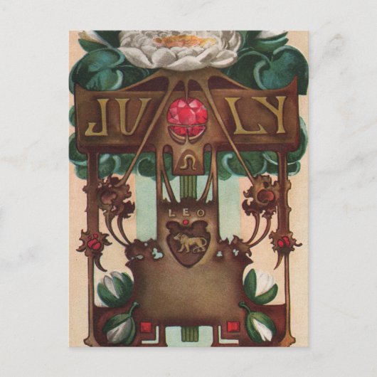 Juli - Leo Briefkaart (Voorkant)