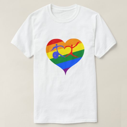 Juli maand Disability Pride T-shirt (Design voorkant)
