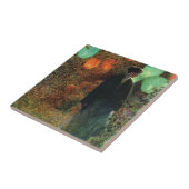 Juli Nacht (door Childe Hassam) Tegeltje (Zijkant)