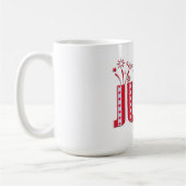 Juli Party Maand Canadese Maple Leaf Vlag Koffiemok (Links)