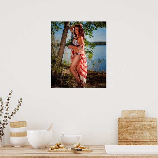 juli poster (Keuken)