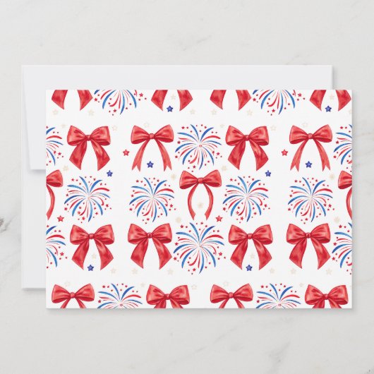 Juli Rood Wit en Twee Meisjes 2e Verjaardag Foto Kaart (Achterkant)