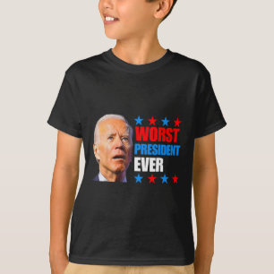 Juli Trump 2024 Verkiezing Slechtste President ooi T-shirt