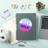 Juli Uitverkoop Gradiënt Holografische Sticker (iPad Cover)