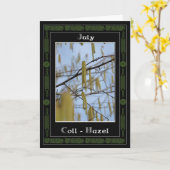 Juli Verjaardag Keltische Oracle Divination Kaart (Gele Bloem)