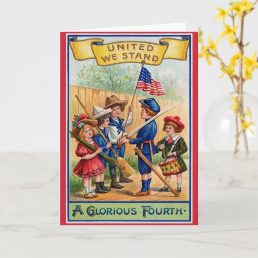 Juli Vierde kaart (Gele Bloem)