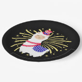 Juli Vierde Llama Papieren Bordje (Gekanteld)