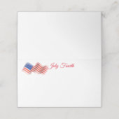 Juli Vierde Naam Plaats Kaart Plaatskaartje (Buitenkant ongevouwen)