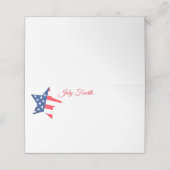 Juli Vierde Naam Plaats Kaart Plaatskaartje (Buitenkant ongevouwen)