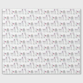 Juli Vierde Patriotic New York City NYC Landmarks Cadeaupapier (Vlak)