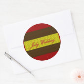 "Juli Wedding" Elegant Sticker (Envelop)