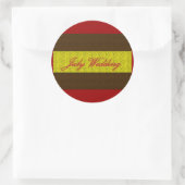 "Juli Wedding" Elegant Sticker (Tas)