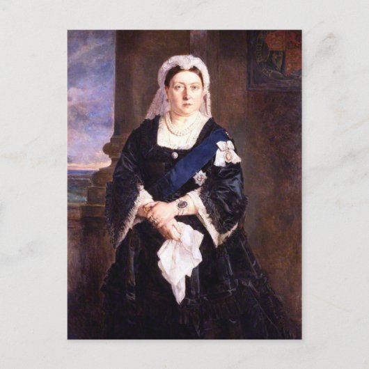 Julia Abercromby Queen Victoria Briefkaart (Voorkant)
