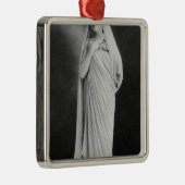 Julia Bartet in 'Antigone' door Sophocles Metalen Ornament (Rechts)