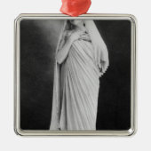 Julia Bartet in 'Antigone' door Sophocles Metalen Ornament (Voorkant)