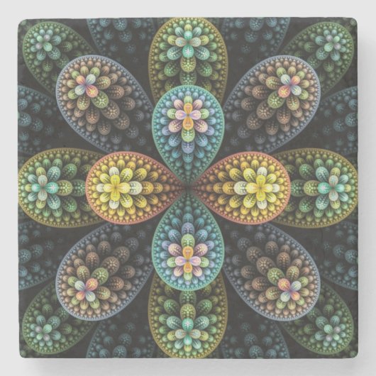 "Julia Bubble" Stone Onderzetter (Voorkant)